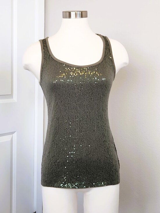Maurices Tops - Maurices Sequined Tank Top Women's Size Medium